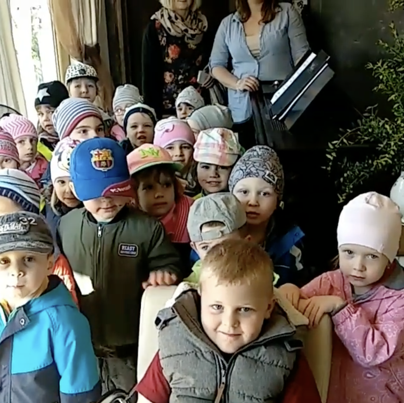 Návštěva dětí z mateřské školky